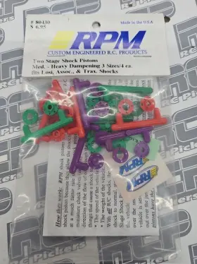 80430 Rpm Two Stage Shock Pistons #80430 Team Losi Associated Traxxas M3