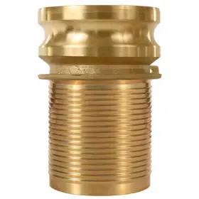 Rbx-e-br-250 Rubberworx 2-1/2 Inch Part E Brass Quick Cpl Adp-sh