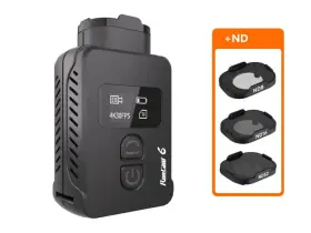 Ced-41020479078469 Runcam 6 4k Hd Fpv Action Camera With Nd Filters