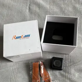 Runcam5-bl Runcam Runcam5 Fpv Camera 4k 30 145 Fov 900mah Black With Straps