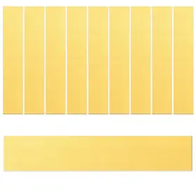 R-2378 Rustark 10pcs Brass Strip Assortment Kit Sheet Metal Shim 0.1mm