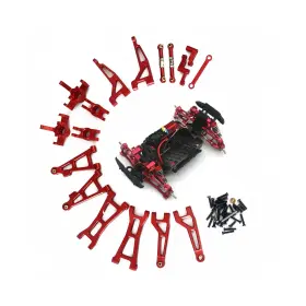 Grey3-blue1 Rwlzlb Compatible With Hyper Go Rc Car Parts 1/16 Metal Upgrade Aluminum ... Fast Ship