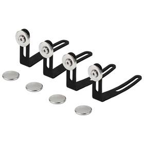 Rzxylrc 8465dfsdf 4pcs Car Shell Body Mount L-bracket Metal Post Magnet For Axial Sc