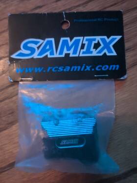 Samix Samtrx4m6075bk Aluminum Differential Cover For Traxxas Trx-4m Black Samtrx4m-6075-bk