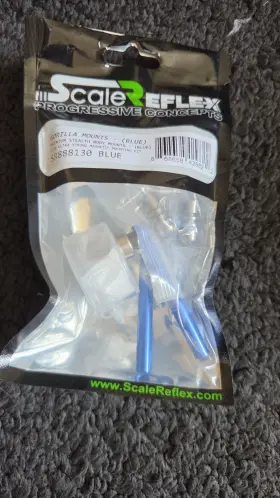 Sr888130 Scale Reflex Premium Stealth Body Mounts Blue Rc Model Vehicle Part Mpn