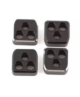 Schu7985 Schumacher Cougar/storm Alloy Lipo Post Spacers Black 4