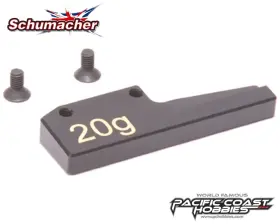 Schu9033 Schumacher Mi9 20g Brass Front Weight