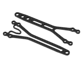Schu9037 Schumacher Mi9 Carbon Fiber Split Top Decks 1.6mm