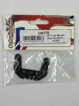 U4170 Schumacher Racing Ltd. #u4170 C/f Link Mount Rear 42.50mm Cat K1/kf