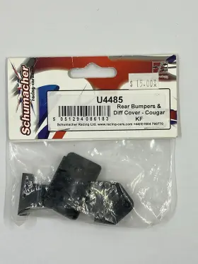U4485 Schumacher Racing Products Ltd #u4485 Rear Bumpers And Diff Cover - Cougar Kf