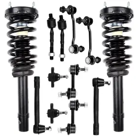 820229-5336-1745013661 Scitoo - 12pcs Front Strut Spring Assembly Tie Rod End Ball Joint Stabilize