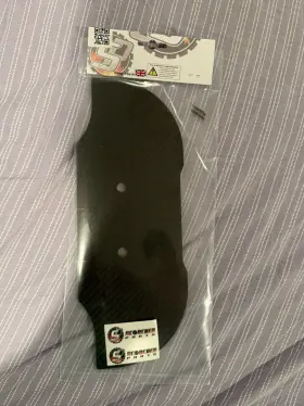 Vte2-2.0 Scorched Rc Parts Carbon Front Splitter Habeo Vte2 For The Fc100 Body
