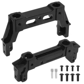 Hs053b Share Goo Sharegoo Aluminum Rc Front Rear Bumper Mount Stand Bracket Black