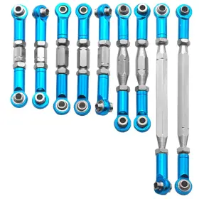 Hs679 Share Goo Sharegoo 9pcs Metal Pull Rod Steering Servo Link Linkages Swing Arm Tie U