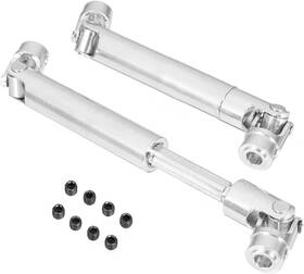 Sharegoo 445039438425 2pack Universal Stainless Steel Centre Drive Shaft Dogbone 110mm-155mm