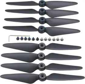 Shiji 705353955457 Blomiky 2 Sets 8 Pack F7 Foldable Propellers Replace Spare Pros Compatible With