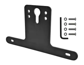 Sas005 Simple Anchor Solutions Plastic Reinforced Trailer License Plate Bracket Black Fits Standard Us Pla