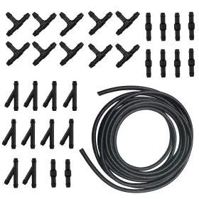 Limrg606bl-30ps Slimi 30 Pcs Car Windshield Washer Hose Kit 13.1ft Fluid And T-typ