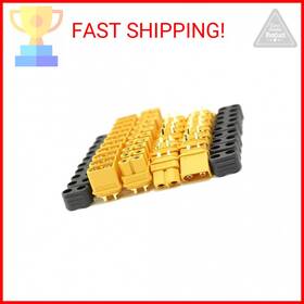 Sologood 730440648714 Amass 10 Pair Xt60h Bullet Connector Plug Upgrated Of Xt60 Sheath Female And Male