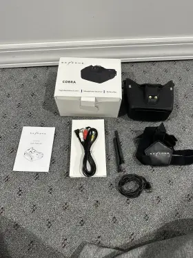 Sologood 736961513708 Skyzone Cobra X V2 Fpv Goggles 5.8ghz 48ch For Parts Read Description Sologood 736961513708 Skyzone Cobra X V2 Fpv Goggles 5.8ghz 48ch For Parts Read Description
