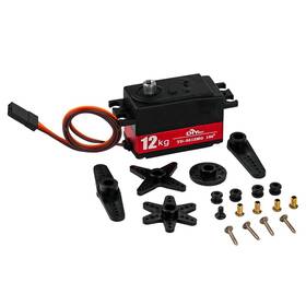 Sparkleiot Sk6621 Td-9512mg 12kg Digital Servo Low Profile Metal Gear High Torque 4.8-7.4