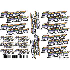 Spaz Stix 739792035623 Szxstickerset Sticker Set - 6 X 4 Inch