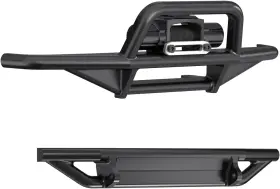 Spt4m-8 Speelik Front And Rear Bumper Aluminum Winch For Traxxas 1/18 Trx4m High Trail K10