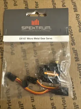 Spmssx117 Spektrum Spectrum Rc Sx107 Micro Metal Gear Servo Spmssx117 Spektrum Spectrum Rc Sx107 Micro Metal Gear Servo