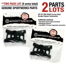 Swk4042 Sportwerks 2 Pack Lot Lower Suspension Arms 4 Total Chaos Raven Nip