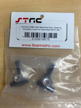 St Racing Concepts Sptstc91417kbk Dr10 Aluminum Steering Knuckles Black 2