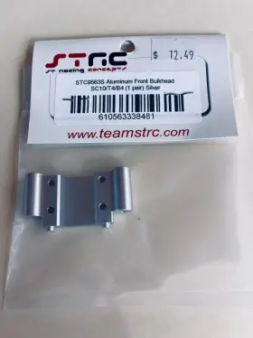 Stc91061s Strc St Racing Concepts Stc9563s Alum. Front Bulkhead Sc10/t4/b4
