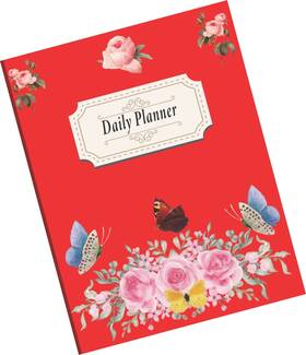 Strendier 798777176196 Daily Planner 8.5 Inch X 11 Large 2022 And Calendar