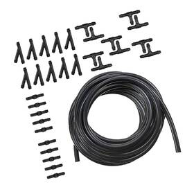 Strendier Slyrg606bl-30ps 30 Pcs Car Windshield Washer Hose Kit 13ft Rubber Vehicl
