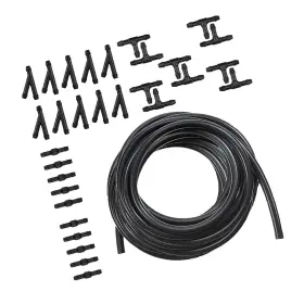 Slyrg606bl-30ps Strendier 30 Pcs Car Windshield Washer Hose Kit 13ft Rubber Vehicl