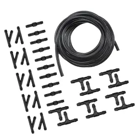 Tes238 Strendier 30 Pcs Car Windshield Washer Hose Kit 13.1ft Fluid And T-type Y-ty