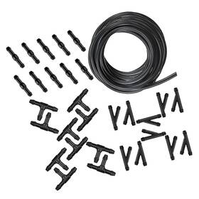 Strendier Wayerg606bl-30ps 30 Pcs Windshield Washer Hose Kit Fluid With Connectors 4m/13ft