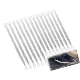 Wl-jdx-1 Strendier 14 Pcs Engine Ground Straps Kit 10 Inch / 12 Braided Strap Automotive Bat