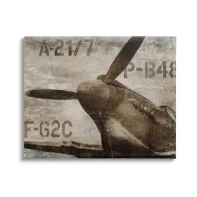 Stupell Industries 196216710465 Vintage Style Airplane Propeller Aircraft Sepia Monochrome Design By Dylan M