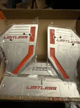 Stp1118 Stupidrc Arrma Limitless Active Aluminum Rear Wing -