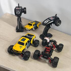 Subotech Bg1510c Not Working - 1/24th Rc Truck Lot Of 2 For Parts Or Repair