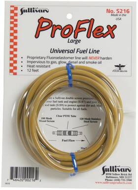 Sullivan 746420002162 216 Proflex Universal Tubing For 3/16 Fittings 12ft