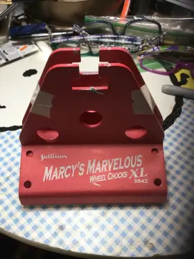 S843 Sullivan Products 843 Marcys Marcy Marvelous Wheel Chock Xl See Pictures