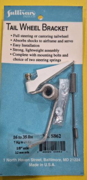 Sullivan S862 Pn - Nip Tail Wheel Bracket 16 To 35 Pounds