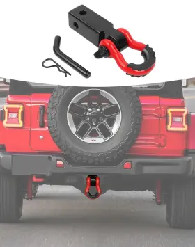 Sum20096 Summleaf Tow Hook U Shackle Hitch Receiver Universal Heavy Duty Shackles For Jeep Truc