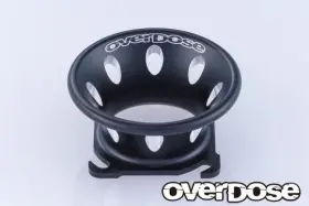 Od3928 Super G 30mm Aluminum Air Funnel / Cooling Fan Shroud Black Overdose