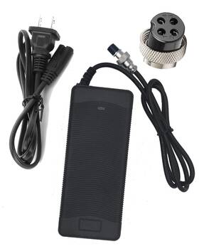 Suptopone Dj-6320 Electric Scooter Charger 4 63v Prong For 54v Lithium Output