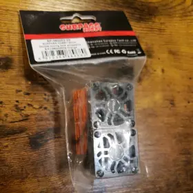 C32805orange Surpass Orange Alloy Heatsink With Dual Cooling Fans For 540/550 L Size Motors