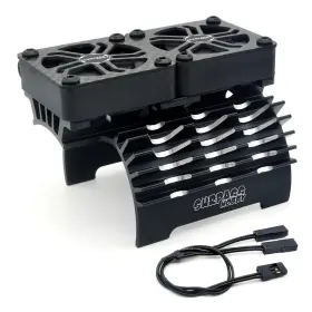 Surpass Hobby Usa 768481748186 Rc Cooling Fans 16000rpm 40mm Dual Car Motor With