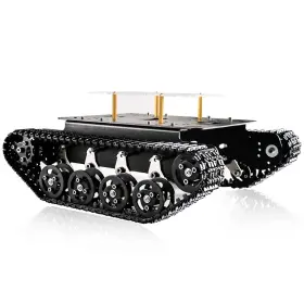 Ts100 Swaytail 768067161613 Professional Shock-absorbing Smart Metal Robot Tank Car Chassis Kit For Ardui Ts100 Swaytail 768067161613 Professional Shock-absorbing Smart Metal Robot Tank Car Chassis Kit For Ardui
