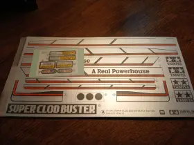 11424519 Tamiya 11424518 Brand New Super Clod Buster Decal Set 47432 Free Ship 11424519 Tamiya 11424518 Brand New Super Clod Buster Decal Set 47432 Free Ship